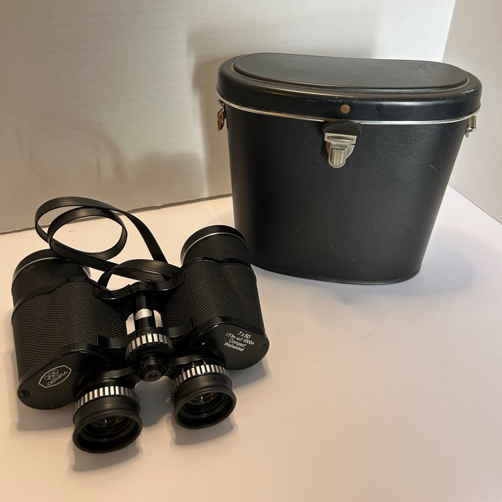 vintage Olympia binoculars 7x50